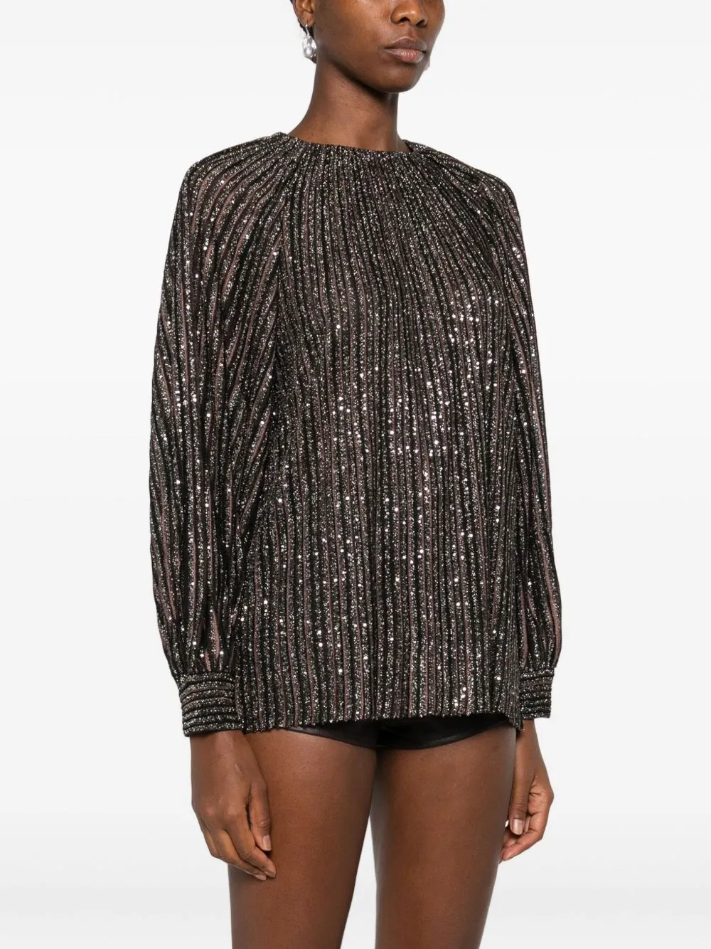 Missoni Top Brown sold by Lord & Taylor product image thumbnail 2