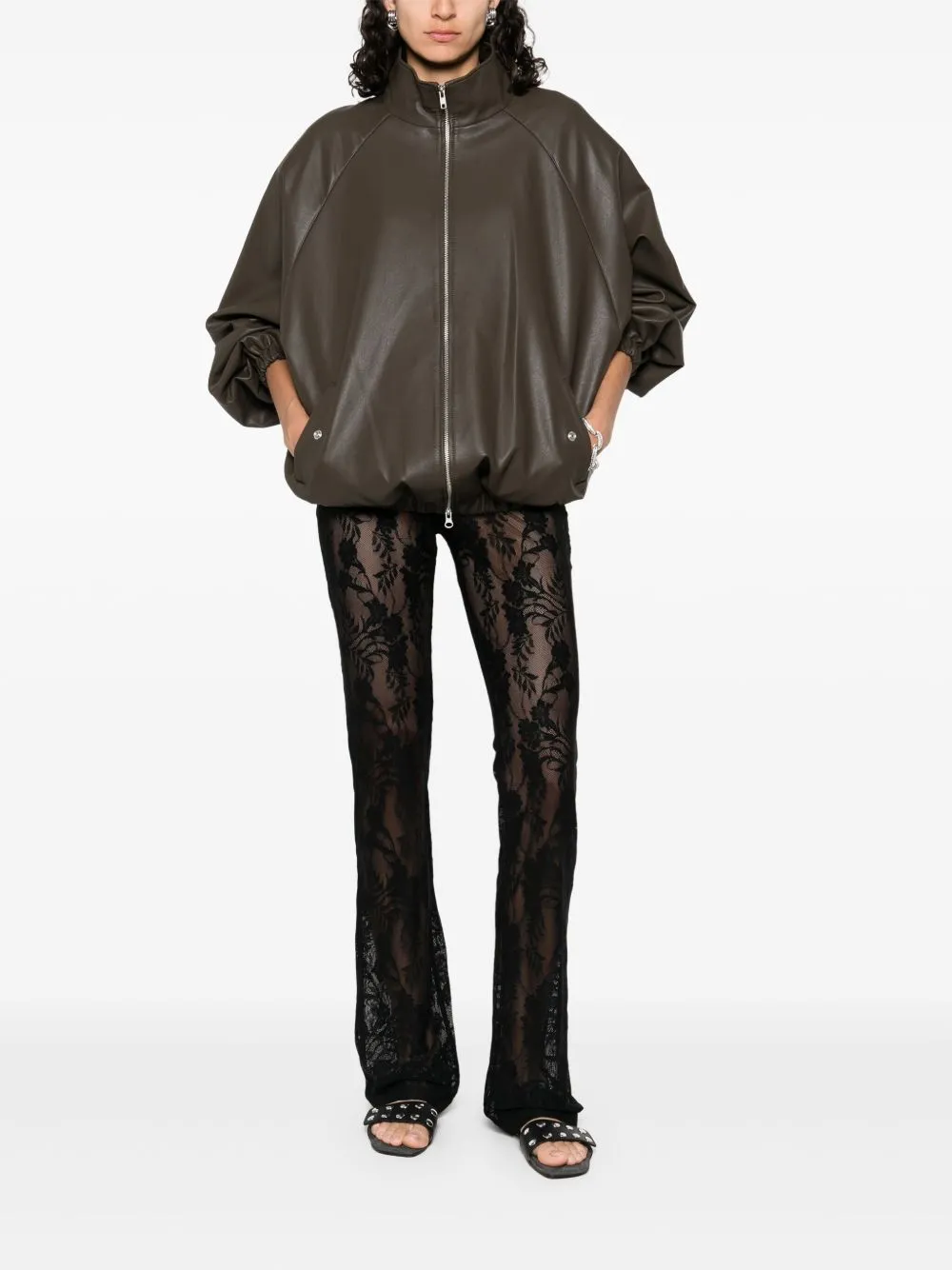 Norma Kamali Trousers Black sold by Lord & Taylor product image thumbnail 2