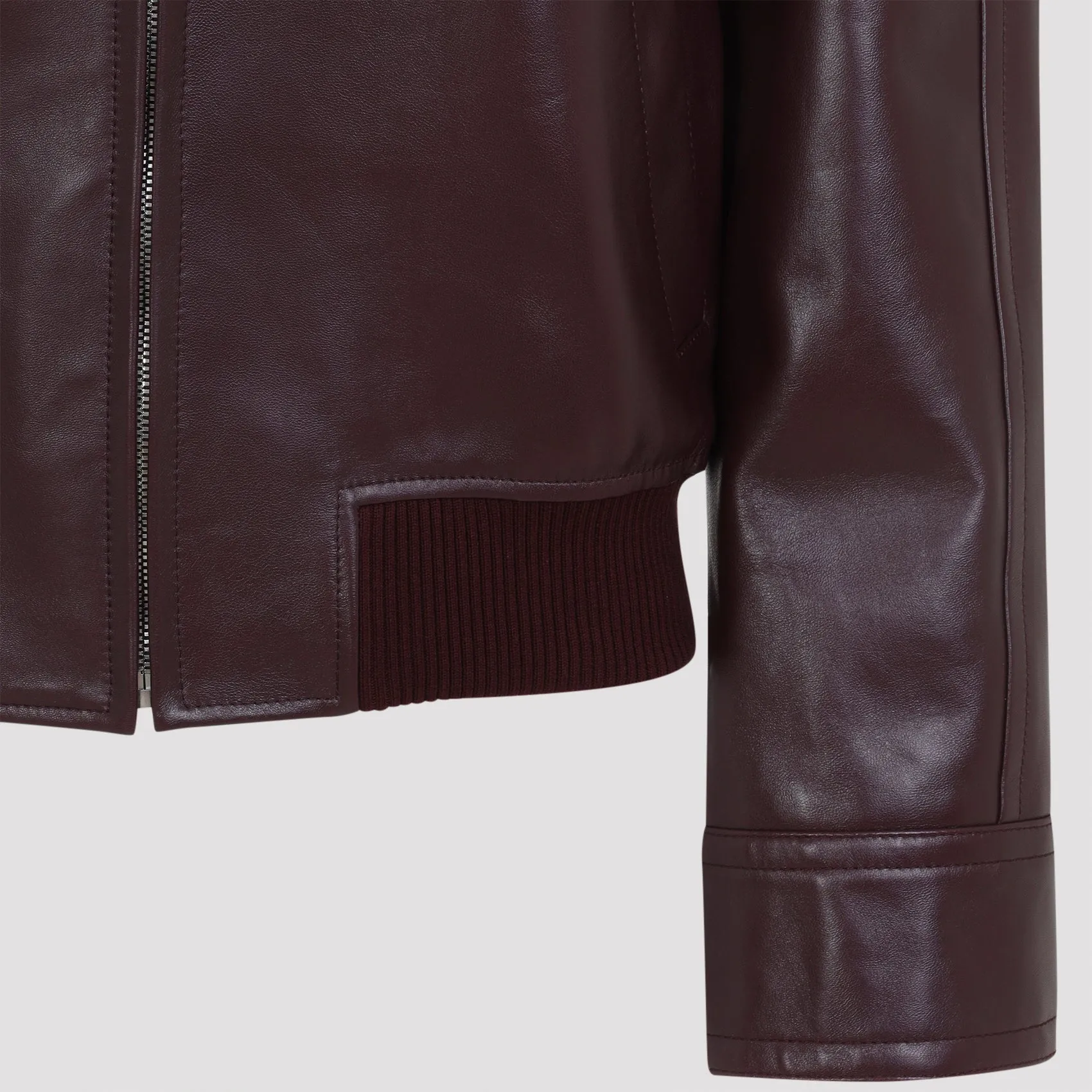 LEATHER JACKET sold by Lord & Taylor product image thumbnail 5