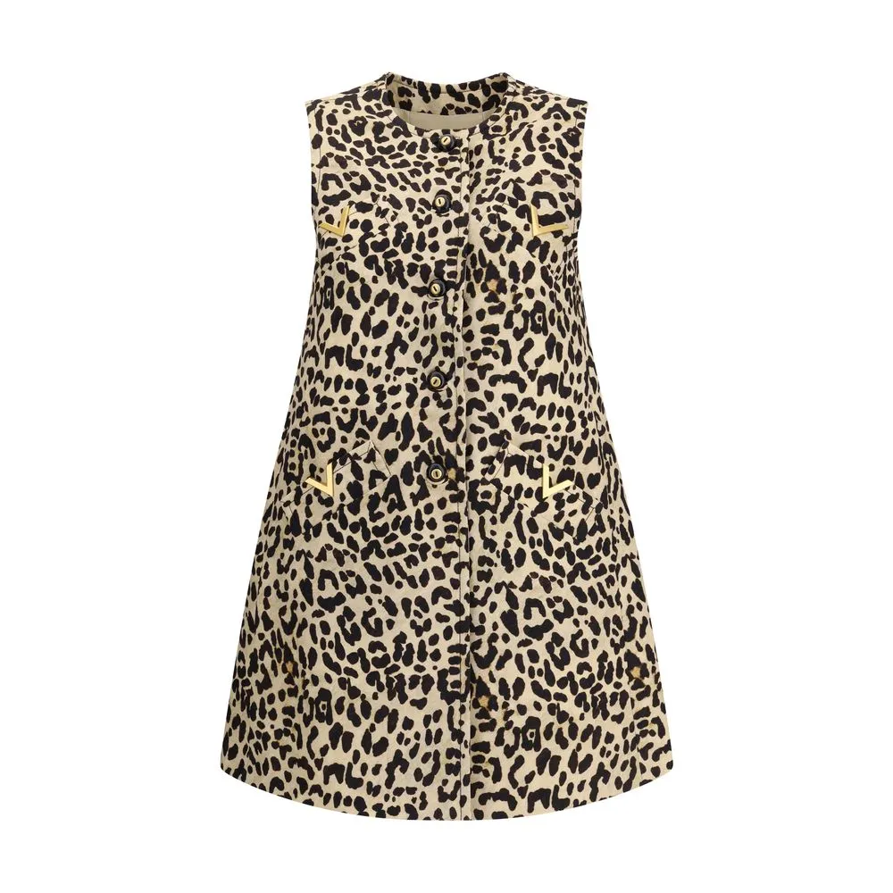 Leopard-print long Vest sold by Lord & Taylor
