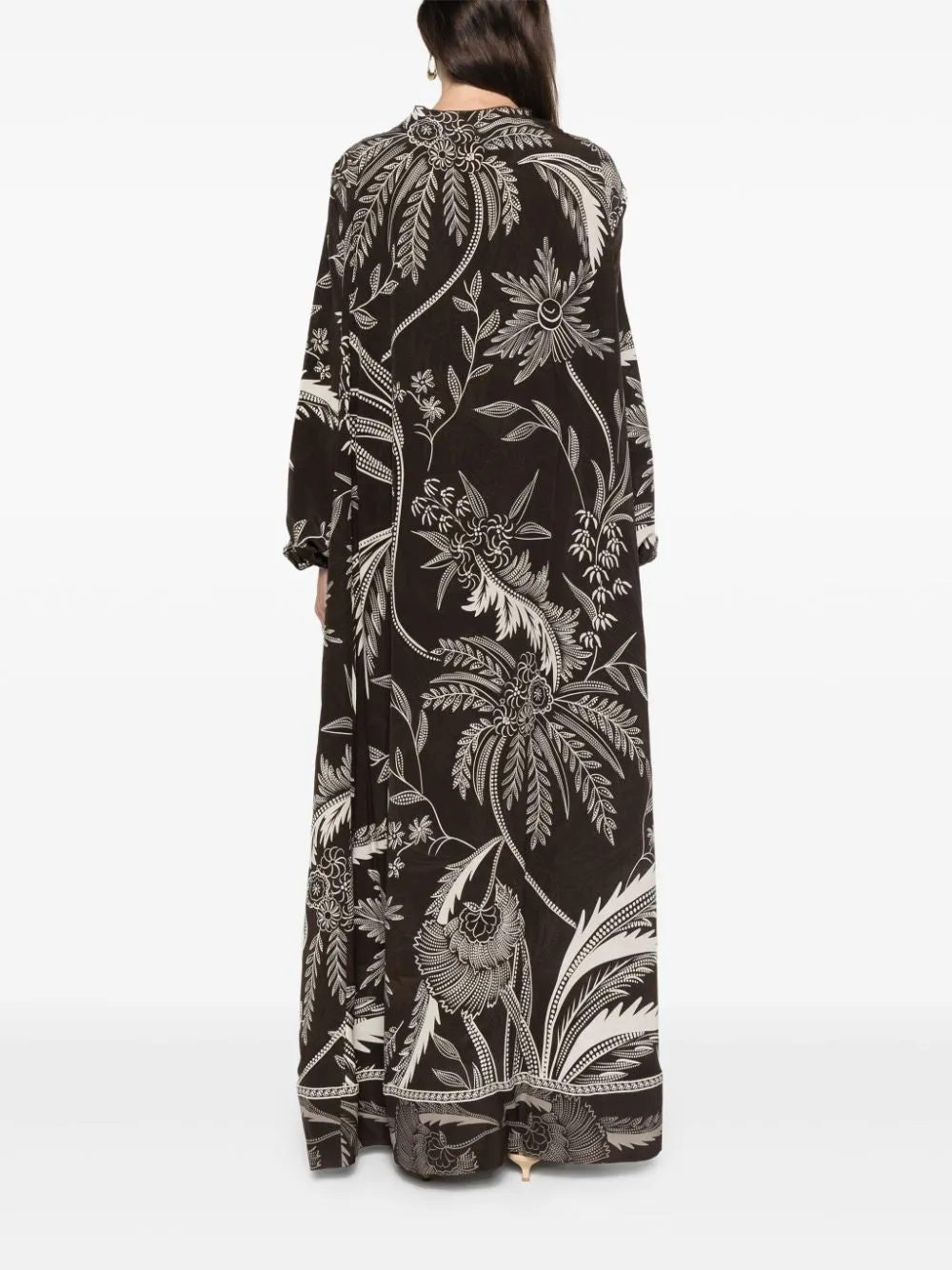 PRINTED SILK DRESS sold by Lord & Taylor product image thumbnail 2