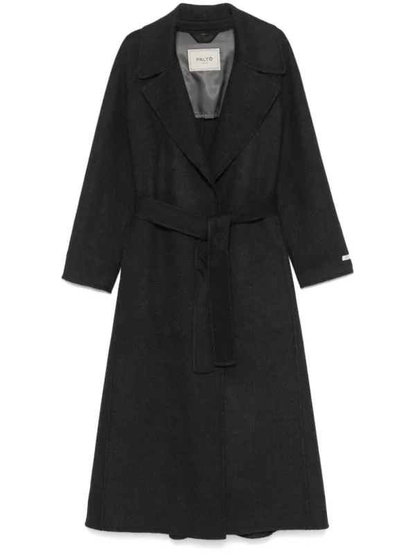 PAOLA WOOL BELTED COAT sold by Lord & Taylor