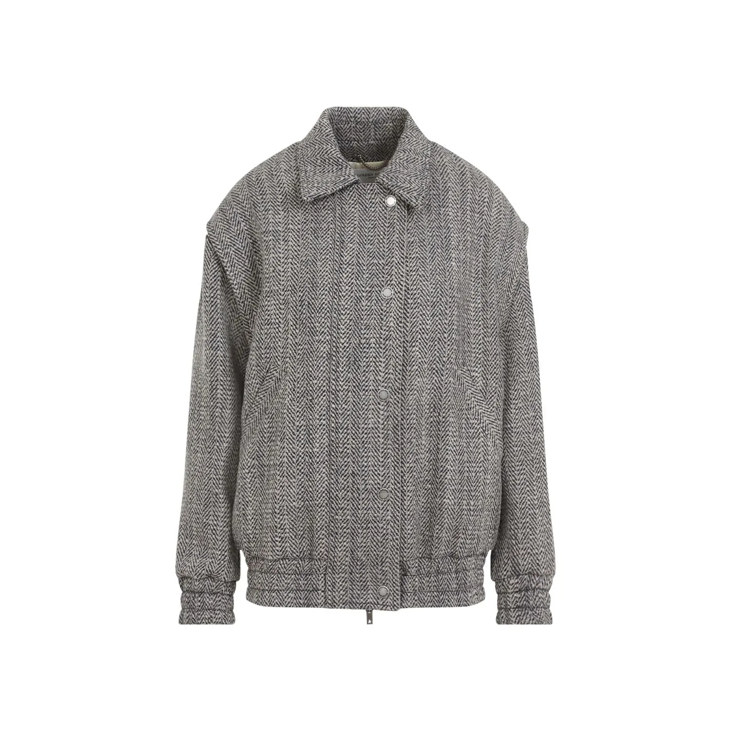 HERRINGBONE BOMBER JACKET sold by Lord & Taylor