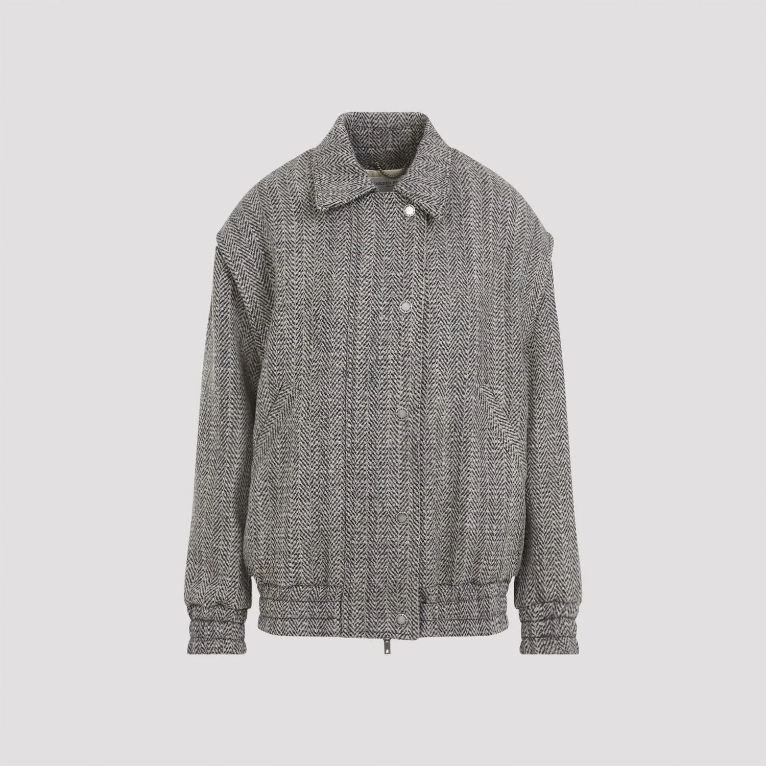 HERRINGBONE BOMBER JACKET sold by Lord & Taylor product image thumbnail 2