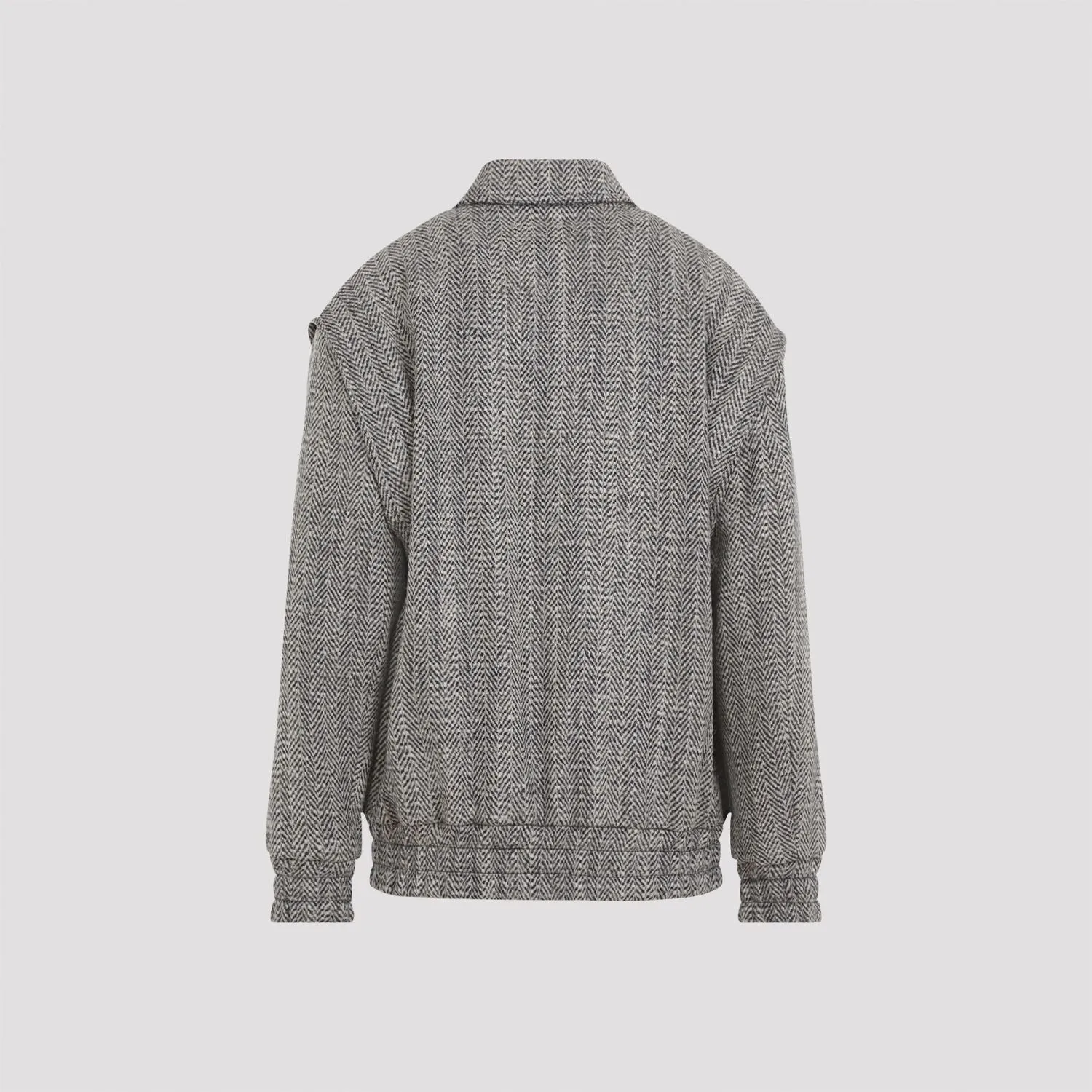 HERRINGBONE BOMBER JACKET sold by Lord & Taylor product image thumbnail 3