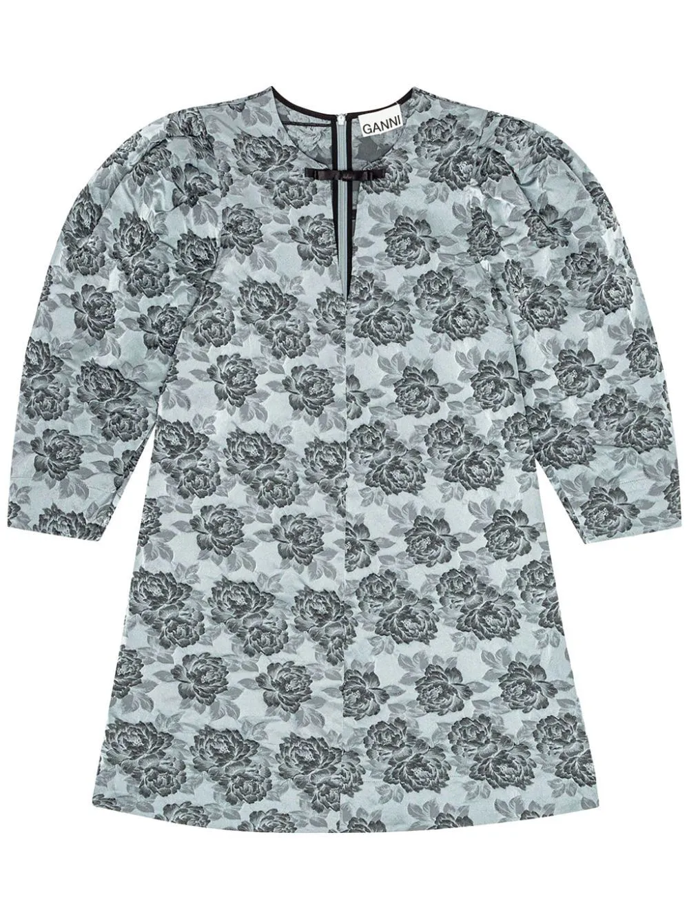 FLORAL JACQUARD MINI DRESS sold by Lord & Taylor