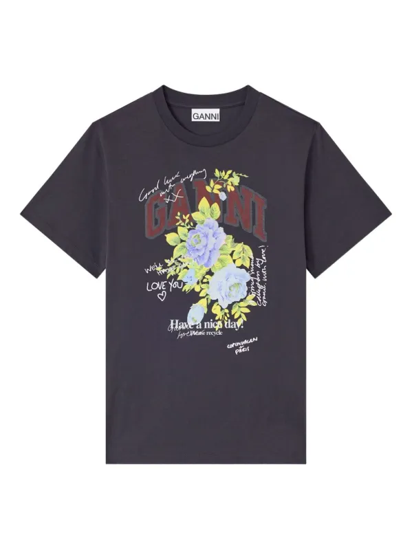 GANNI T-shirts and Polos Grey sold by Lord & Taylor