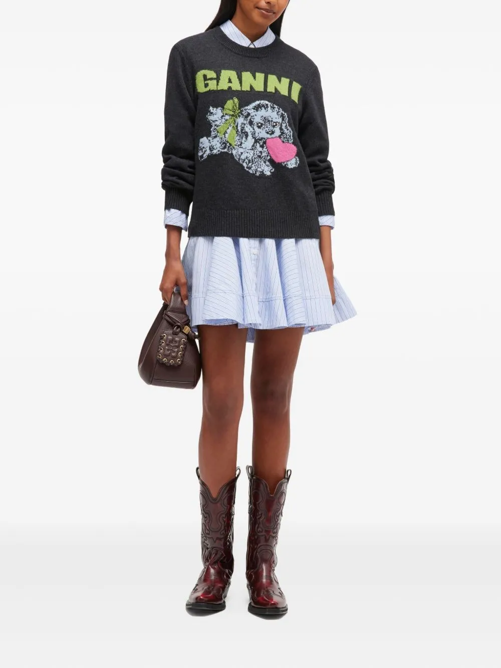GANNI Sweaters Grey sold by Lord & Taylor product image thumbnail 2