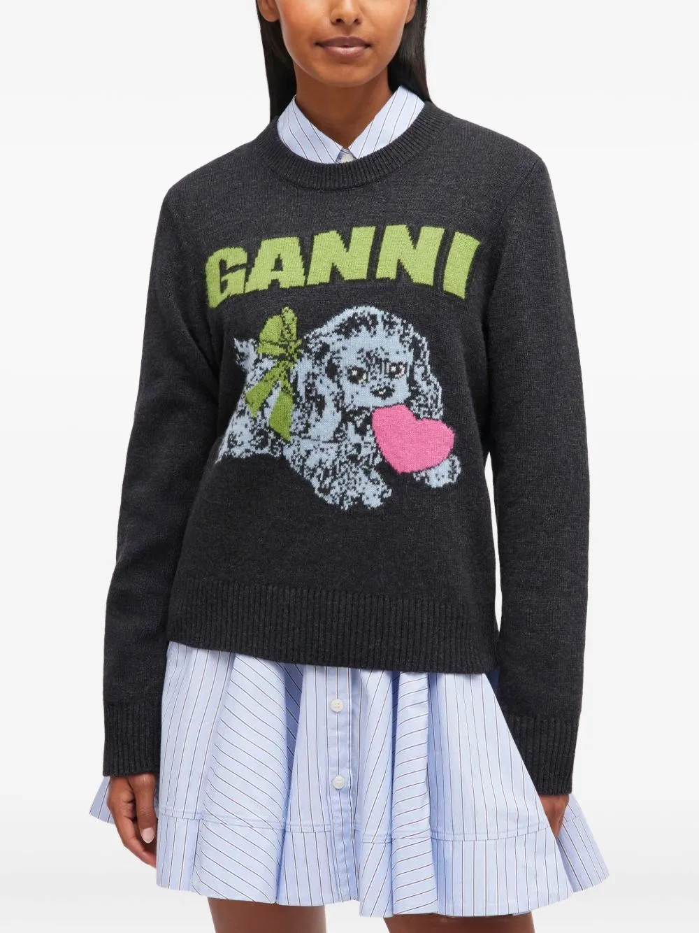 GANNI Sweaters Grey sold by Lord & Taylor product image thumbnail 4