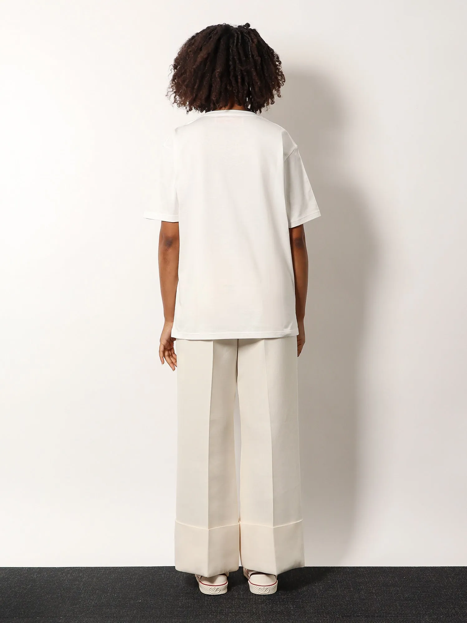 Cotton T-Shirt with Chez Valentino Print sold by Lord & Taylor product image thumbnail 4