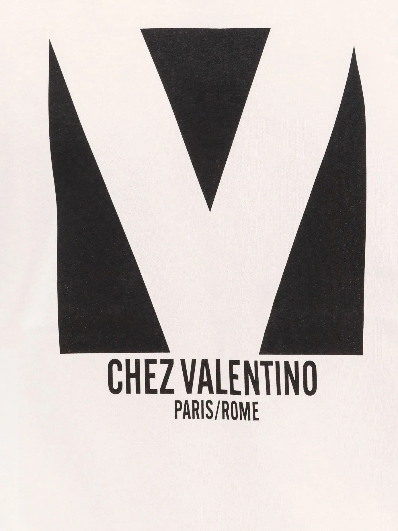 Cotton T-Shirt with Chez Valentino Print sold by Lord & Taylor product image thumbnail 5