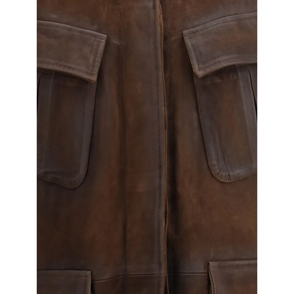 Saharan leather Jacket sold by Lord & Taylor product image thumbnail 3