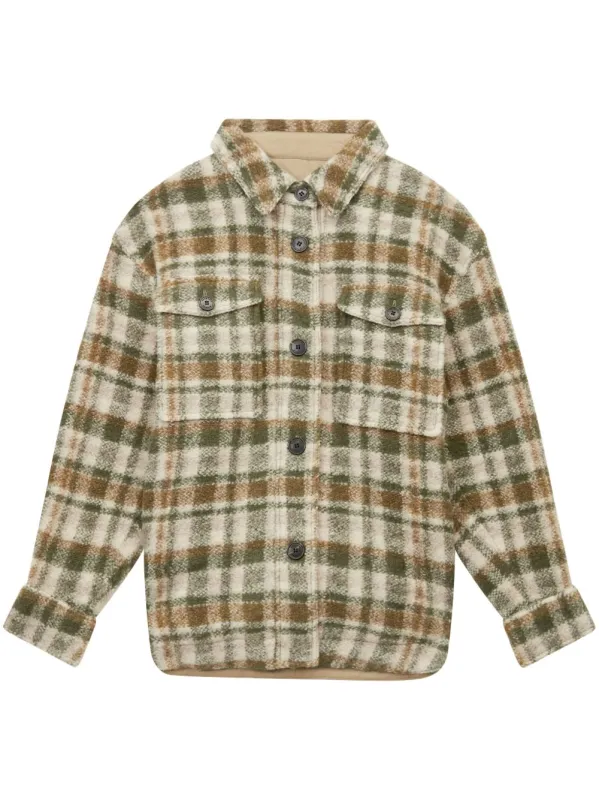 WOOL CHECK SHIRT sold by Lord & Taylor