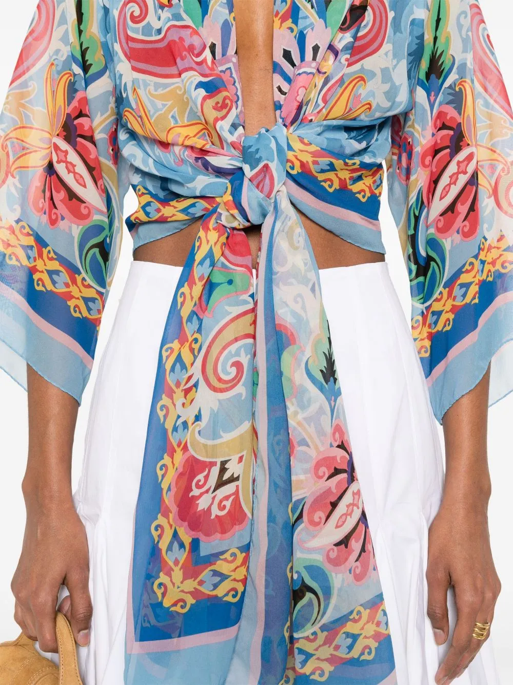 SELF-TIE LONG SLEEVES sold by Lord & Taylor product image thumbnail 3