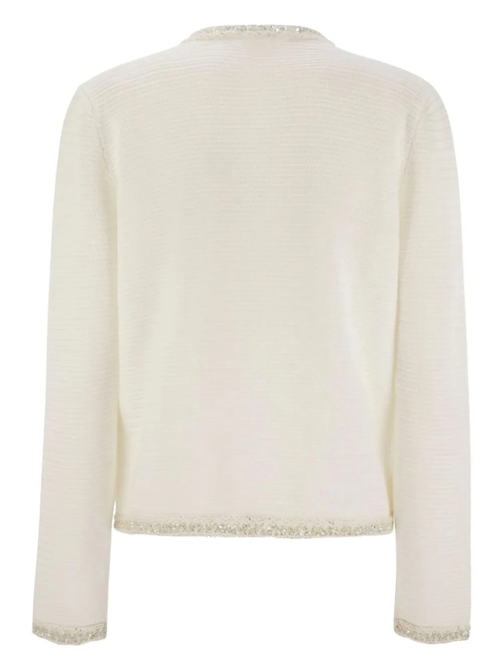 KNITTED SEQUIN CARDIGAN sold by Lord & Taylor product image thumbnail 2