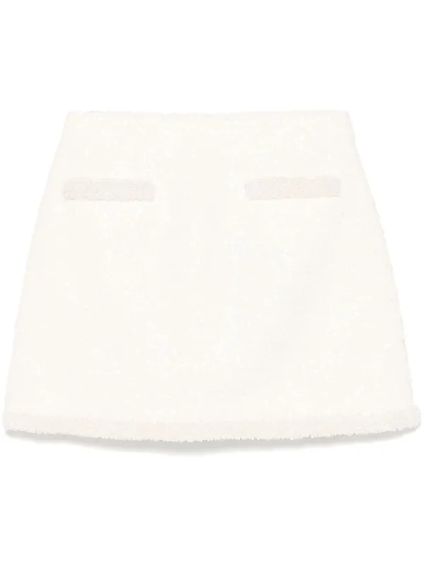 CONCEALED ZIP SEQUIN SKIRT sold by Lord & Taylor