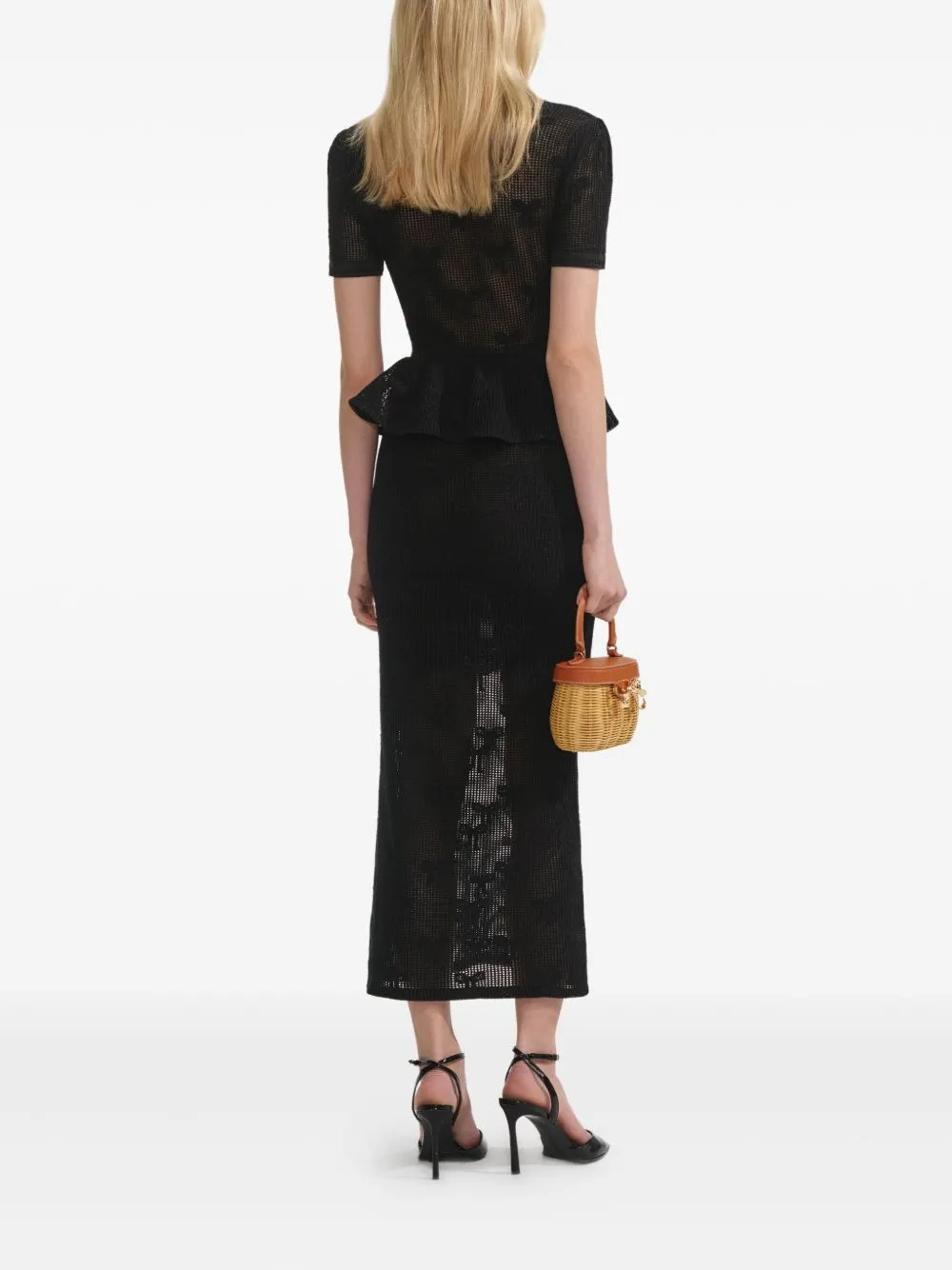 FLORAL EMBROIDERED FLARED DRESS sold by Lord & Taylor product image thumbnail 3