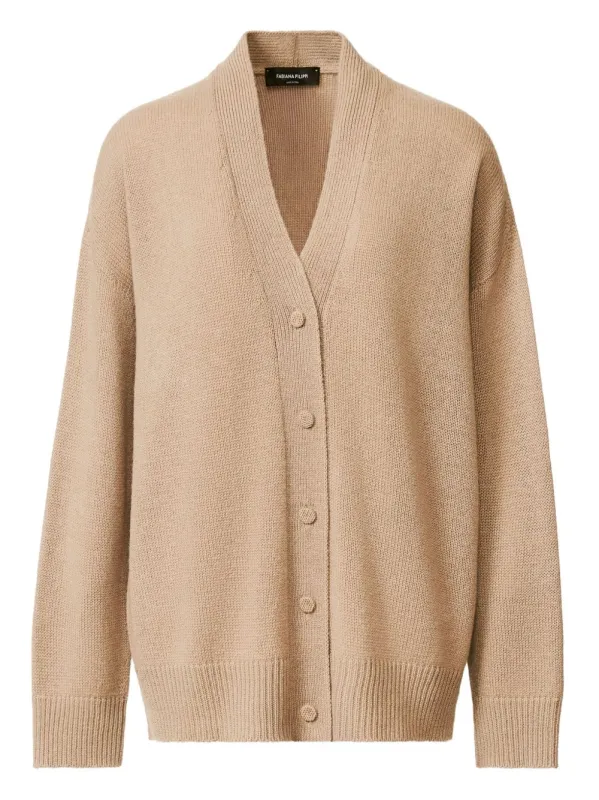 V-NECK RIBBED CARDIGAN sold by Lord & Taylor