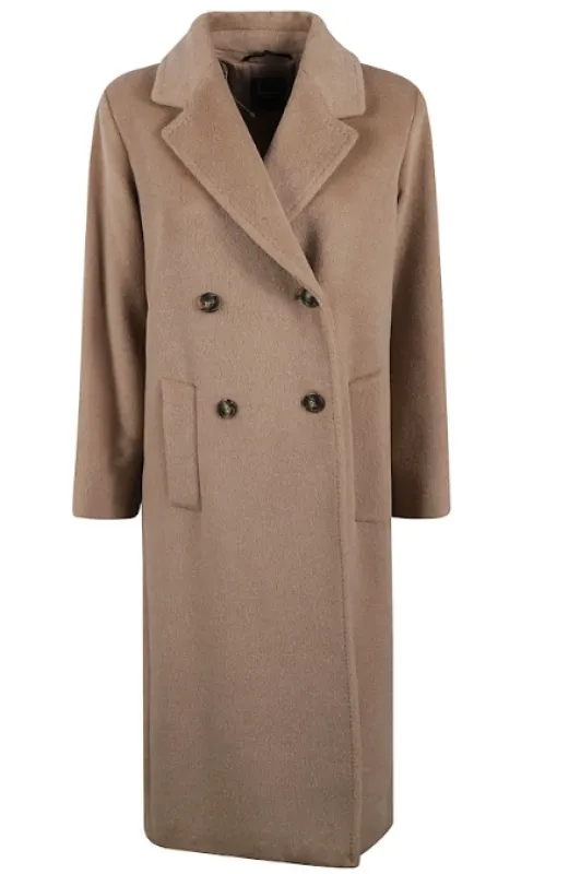 DOUBLE-BREASTED WOOL COAT sold by Lord & Taylor