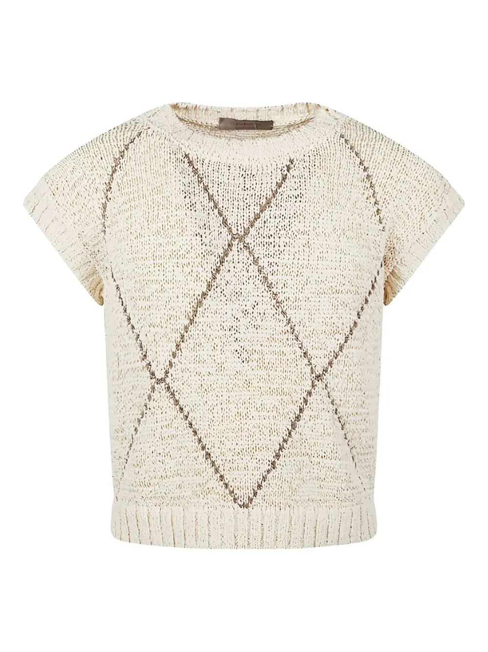 TEXTURED KNIT TEE sold by Lord & Taylor product image thumbnail 3