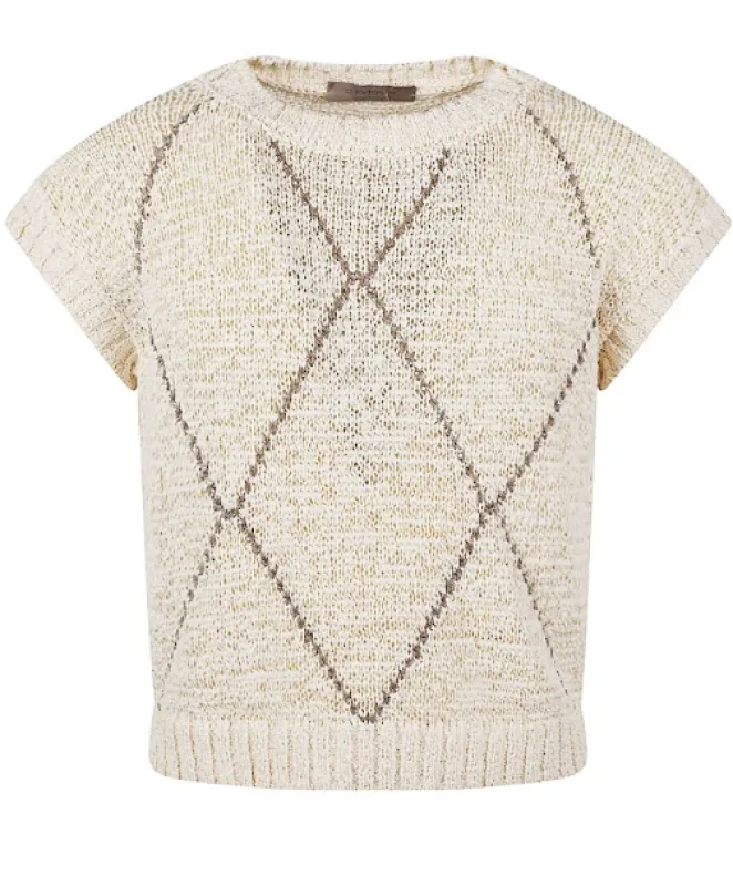 TEXTURED KNIT TEE sold by Lord & Taylor