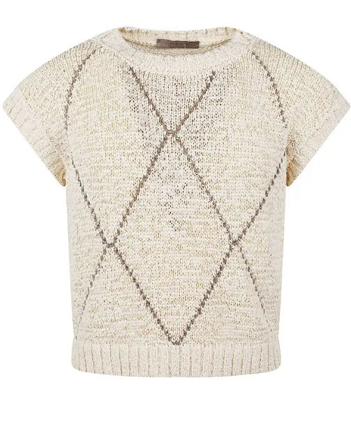 TEXTURED KNIT TEE sold by Lord & Taylor