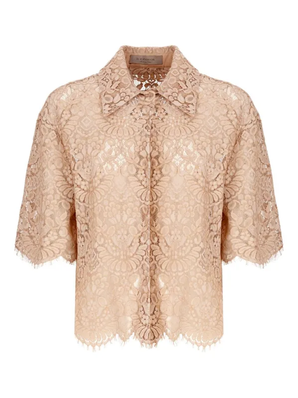 LACE PATTERN BLOUSE sold by Lord & Taylor