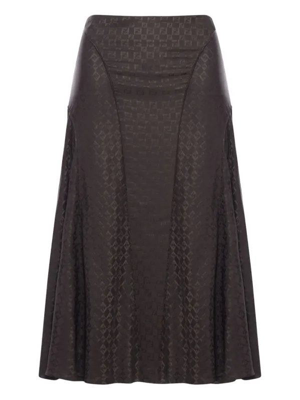 FF JACQUARD SILK SKIRT sold by Lord & Taylor