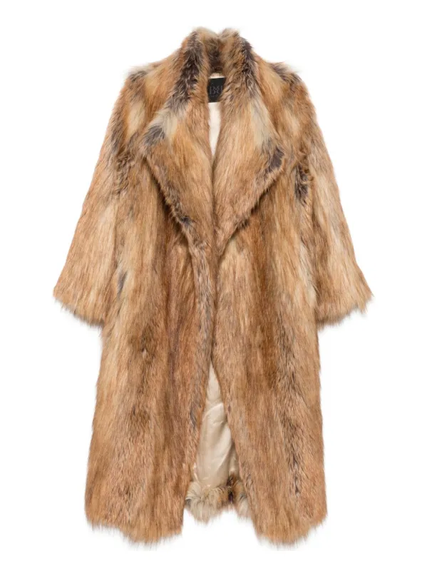 WOOL ECOFUR COAT sold by Lord & Taylor