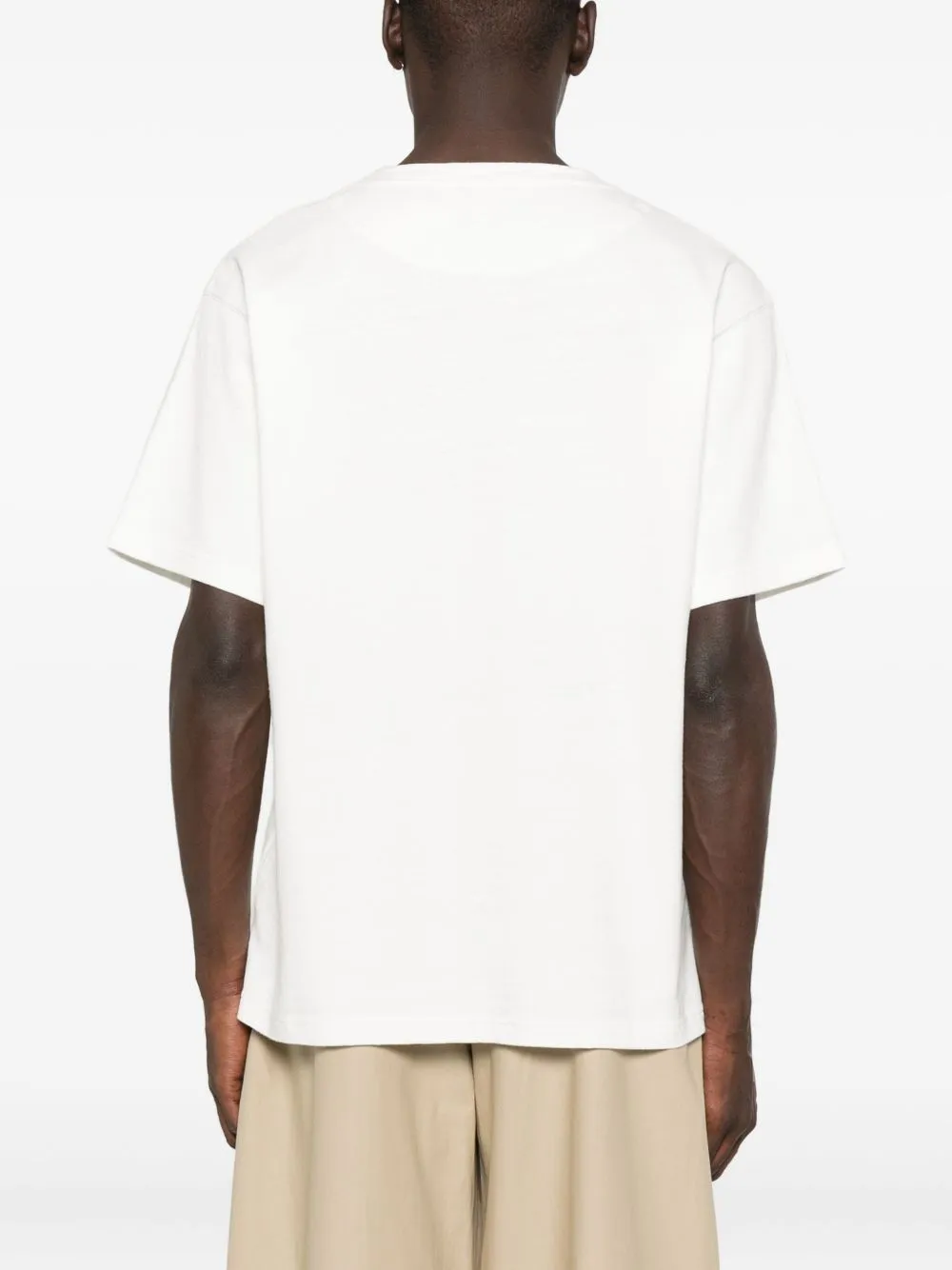 WHITE CREW NECK T-SHIRT sold by Lord & Taylor product image thumbnail 2