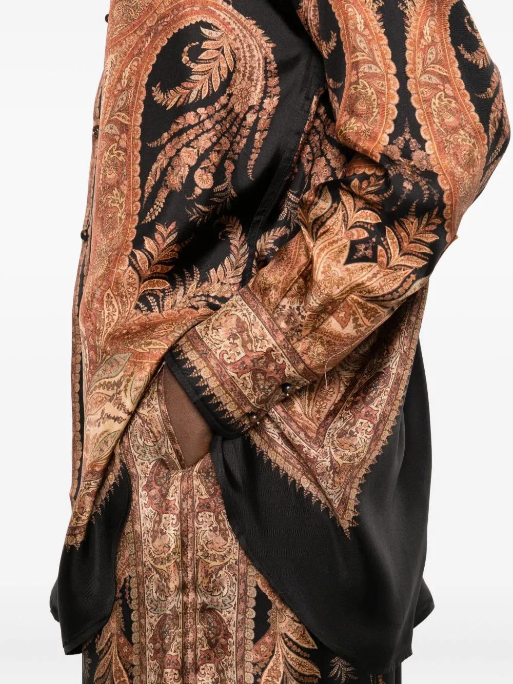 HYPNOTIC SILK SHIRT sold by Lord & Taylor product image thumbnail 3