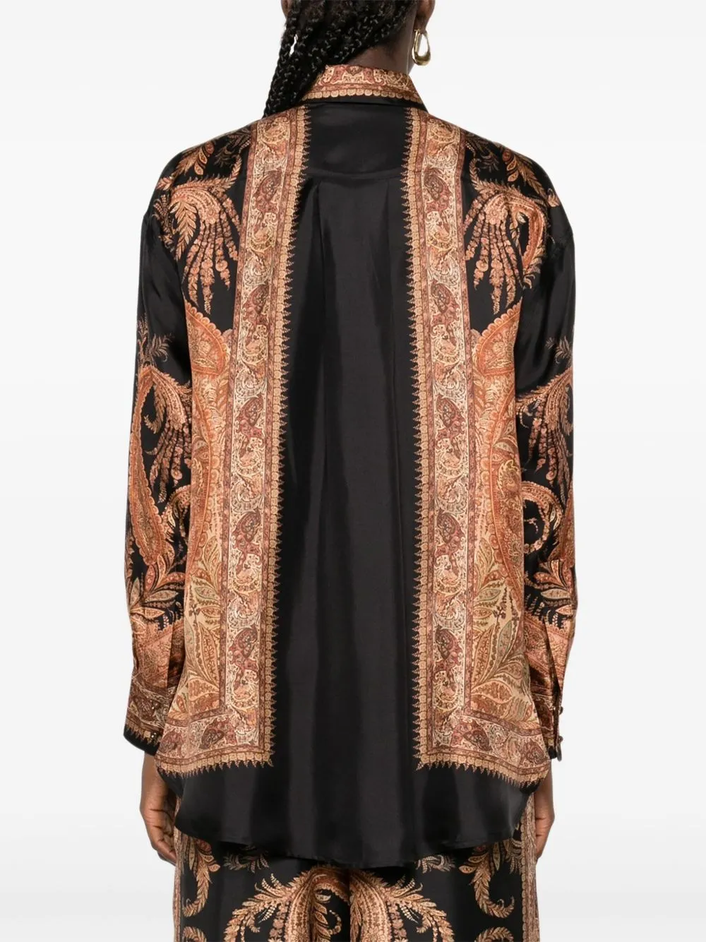 HYPNOTIC SILK SHIRT sold by Lord & Taylor product image thumbnail 4