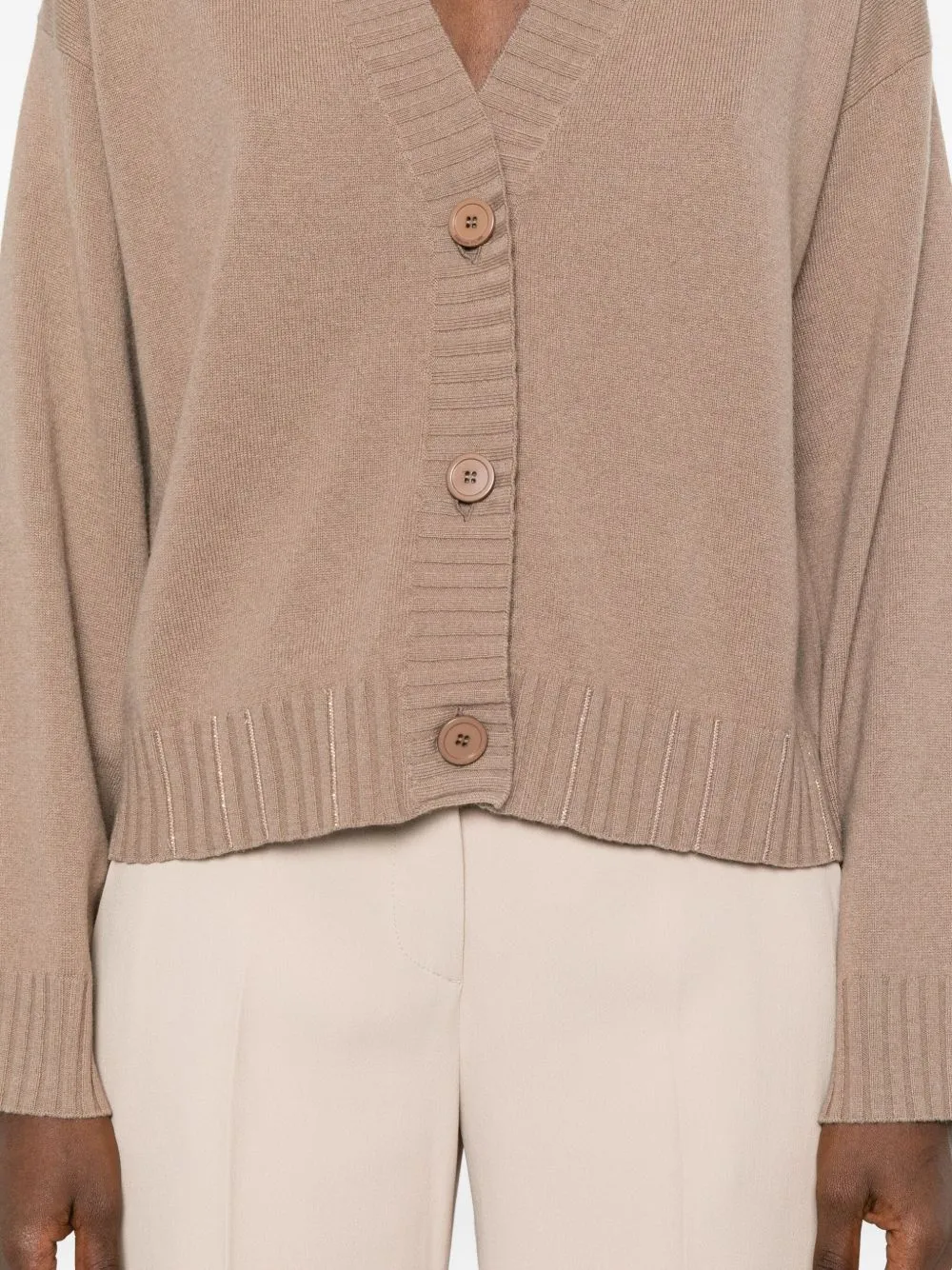 WOOL V-NECKED CARDIGAN sold by Lord & Taylor product image thumbnail 3