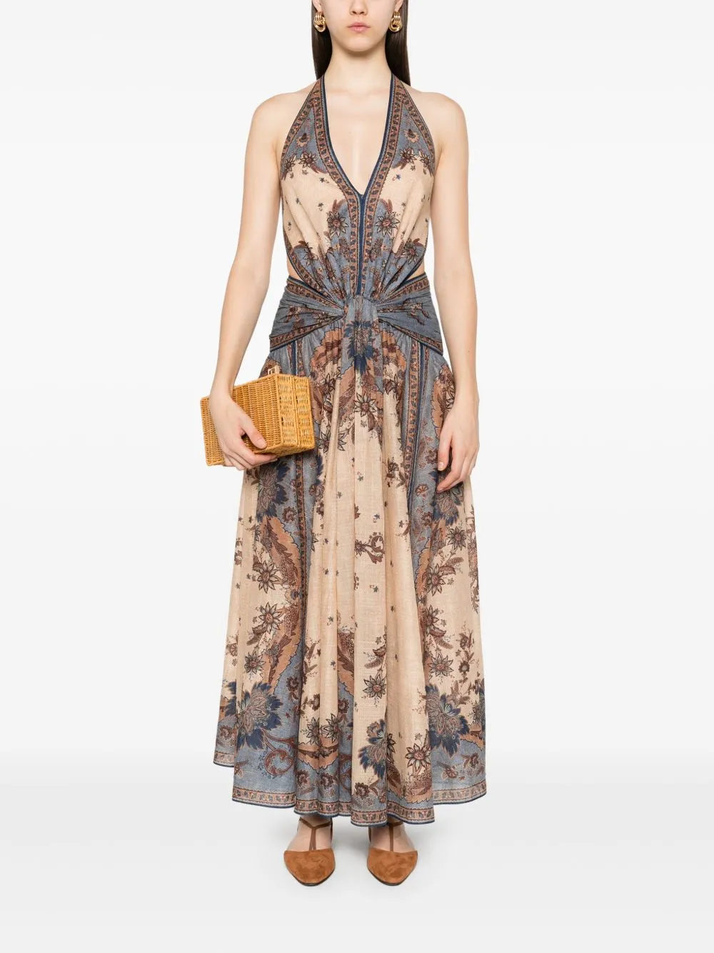 ASCENSION PRINTED MAXI DRESS sold by Lord & Taylor product image thumbnail 3
