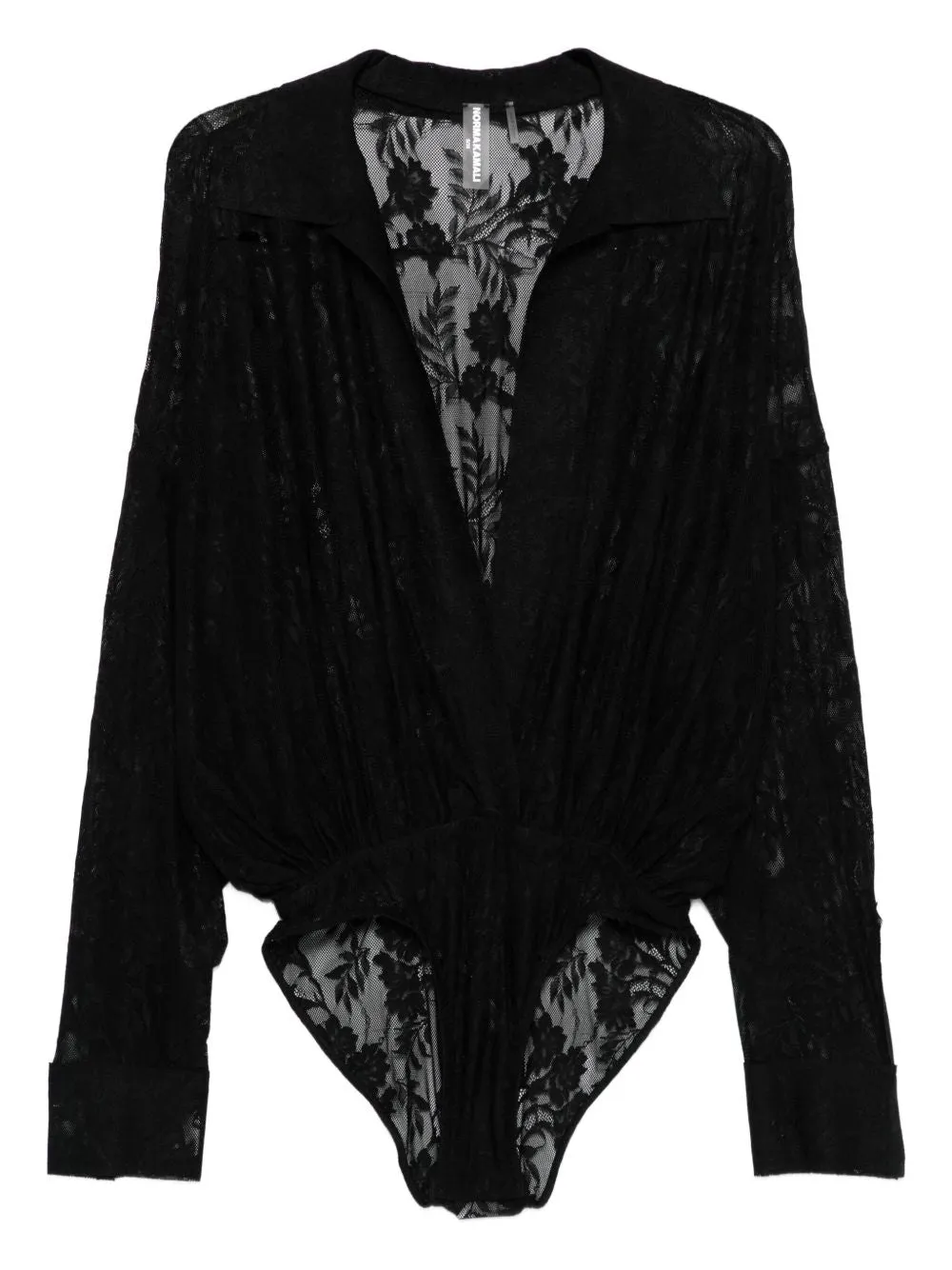 LACE OVERSZIED BODYSUIT sold by Lord & Taylor product image thumbnail 5