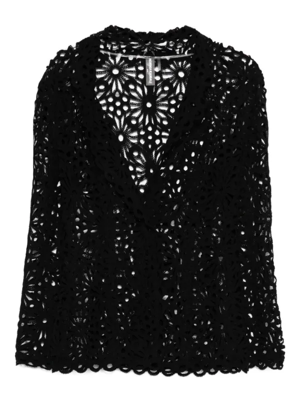 LACE SINGLE-BREASTED BLAZER JACKET sold by Lord & Taylor