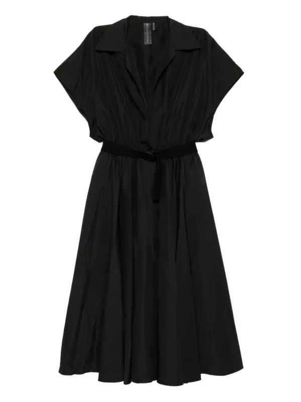 BLACK FLARED HEM DRESS sold by Lord & Taylor