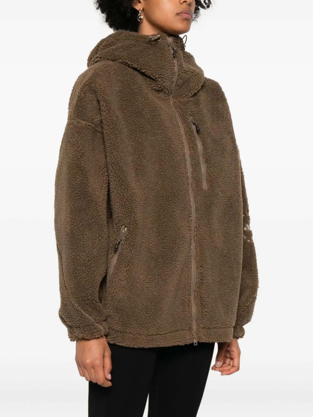 HOODED TRACK TOP sold by Lord & Taylor product image thumbnail 2