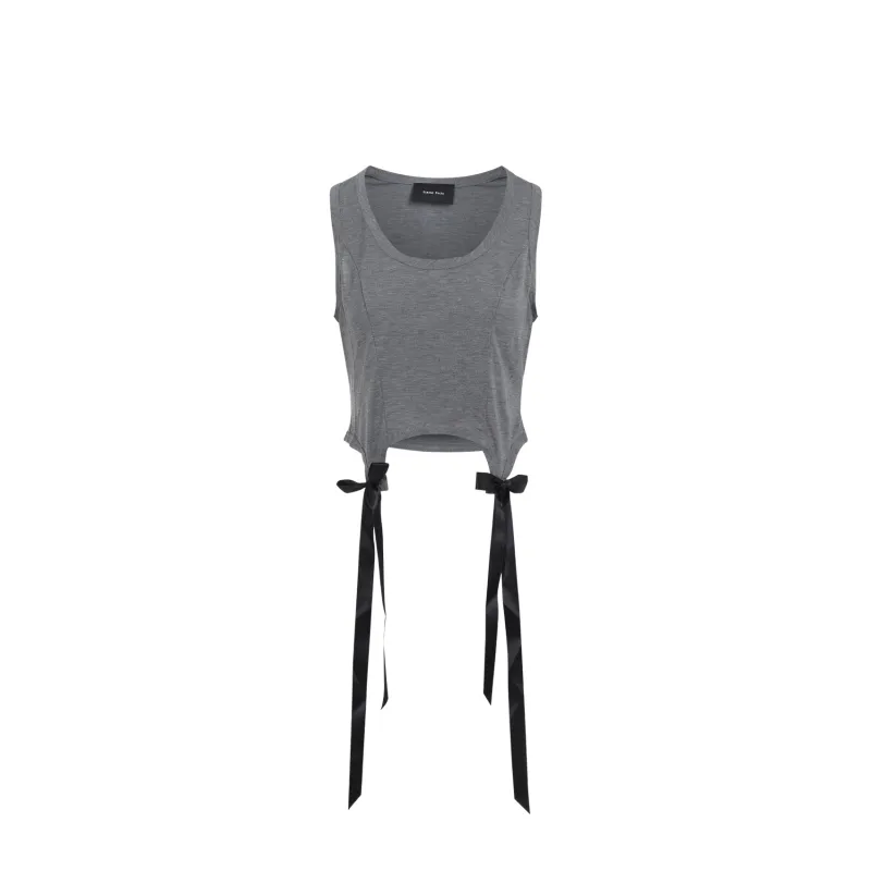 EASY TANK TOP WITH BOW TAILS sold by Lord & Taylor