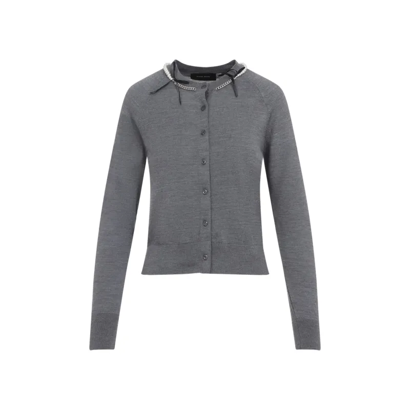 CLASSIC LONG SLEEVE CARDIGAN W/ EMB sold by Lord & Taylor