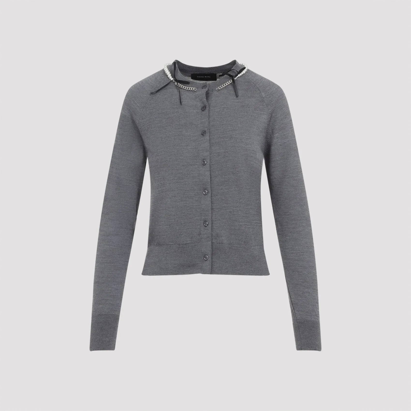 CLASSIC LONG SLEEVE CARDIGAN W/ EMB sold by Lord & Taylor product image thumbnail 2