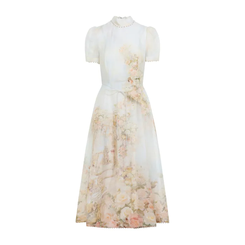 MEMENTO PICNIC MIDI DRESS sold by Lord & Taylor