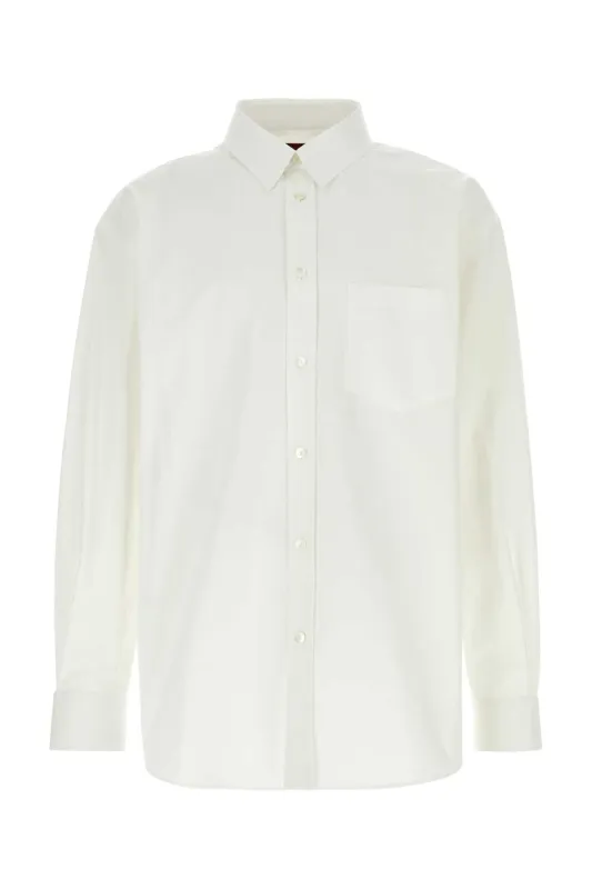 WHITE POPLIN SHIRT sold by Lord & Taylor