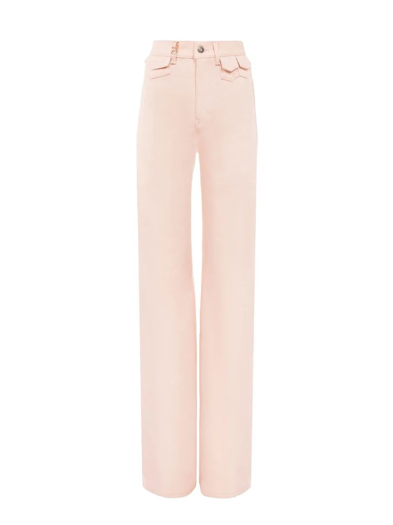 HIGH RISE FLARE JEANS sold by Lord & Taylor