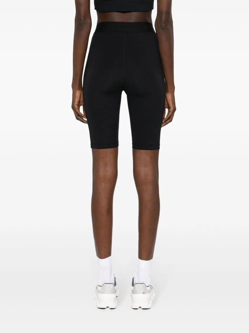 STRETCH-JERSEY THIGH-LENGTH SHORTS sold by Lord & Taylor product image thumbnail 4