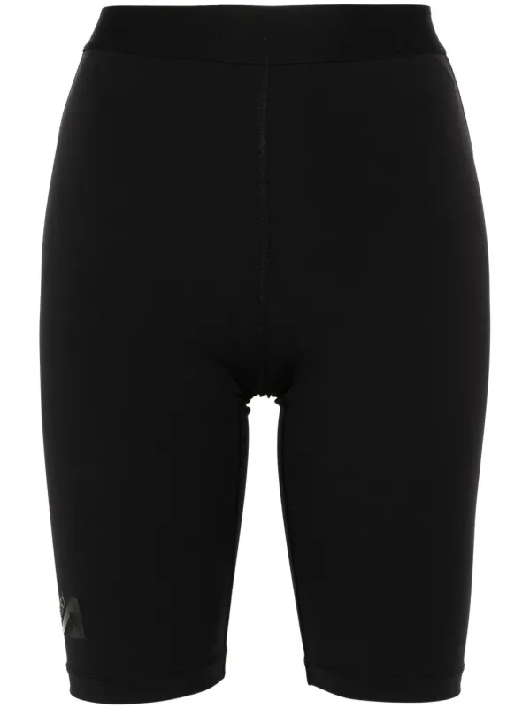 STRETCH-JERSEY THIGH-LENGTH SHORTS sold by Lord & Taylor