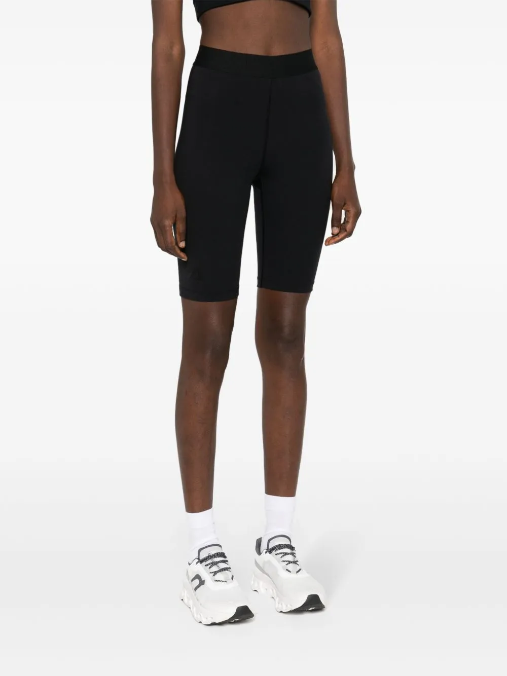 STRETCH-JERSEY THIGH-LENGTH SHORTS sold by Lord & Taylor product image thumbnail 3