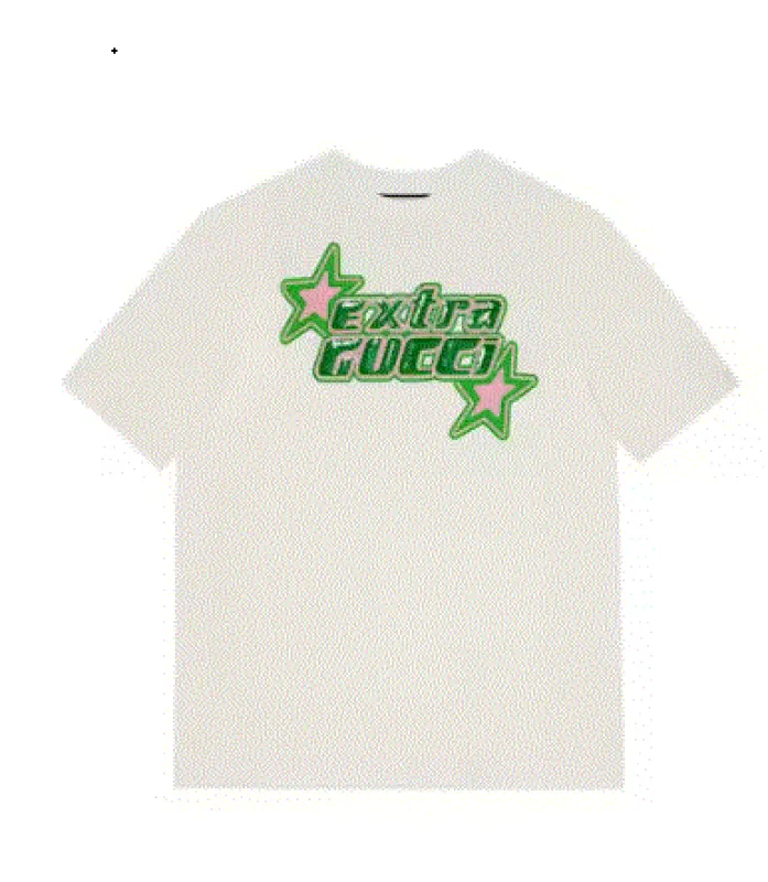 COTTON SEQUIN PRINT TEE sold by Lord & Taylor