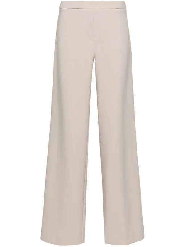 STRETCH CADY HIGH-WAIST PANTS sold by Lord & Taylor