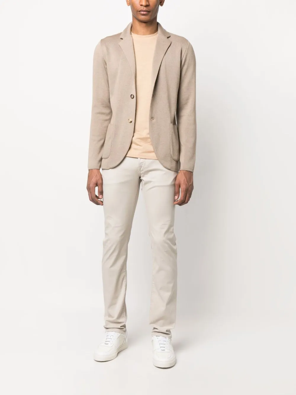 COTTON BLEND STRAIGHT JEANS sold by Lord & Taylor product image thumbnail 3